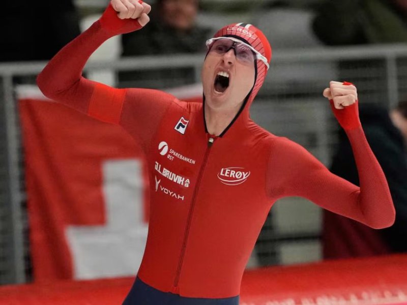 Исторический мировой рекорд: Эйтрем первым пробежал 5000 м быстрее 6 минут