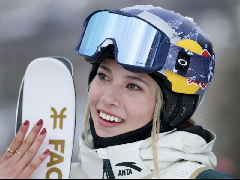 На волне успеха: Эйлин Гу продолжает покорять склоны.